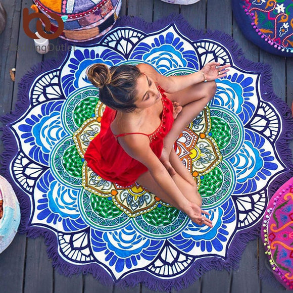 Lotus Bohemian Yoga Mat